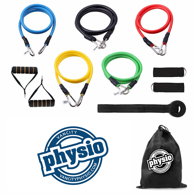 11 Piece Resistance Band Set