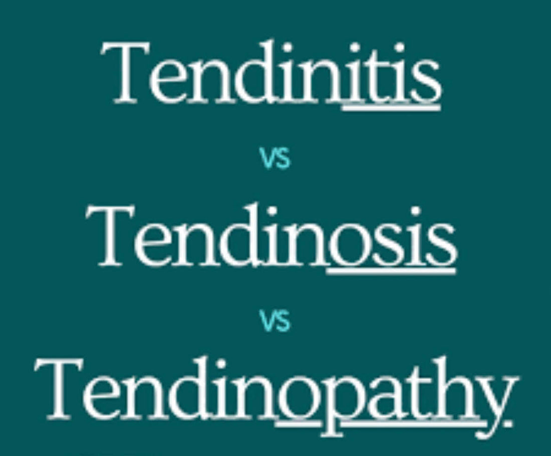 Tendinitis, Tendinosis, and Tendinopathy